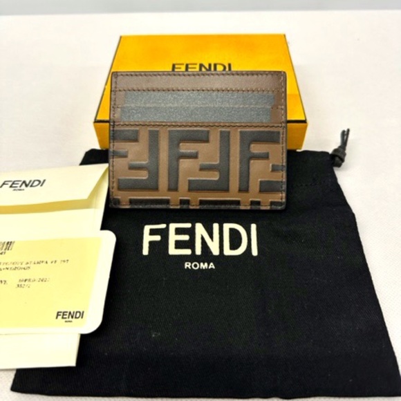 Fendi Other - Brand New Fendi FF Logo Cardholder